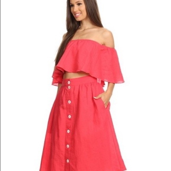 Dresses & Skirts - 🌸Linen two piece set🌼